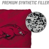 image:imageYouTheFan OfficiallyLicensed NCAA Set of 4 Cornhole Bags  All Weather Regulation 6 x 6 Size  16oz Weight  Designed in USAArkansas Razorbacks  Red