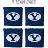 image:imageYouTheFan OfficiallyLicensed NCAA Set of 4 Cornhole Bags  All Weather Regulation 6 x 6 Size  16oz Weight  Designed in USABYU Cougars  Blue