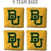 image:imageYouTheFan OfficiallyLicensed NCAA Set of 4 Cornhole Bags  All Weather Regulation 6 x 6 Size  16oz Weight  Designed in USABaylor Bears  Yellow