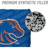 image:imageYouTheFan OfficiallyLicensed NCAA Set of 4 Cornhole Bags  All Weather Regulation 6 x 6 Size  16oz Weight  Designed in USABoise State Broncos  Blue