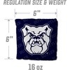 image:imageYouTheFan OfficiallyLicensed NCAA Set of 4 Cornhole Bags  All Weather Regulation 6 x 6 Size  16oz Weight  Designed in USAButler Bulldogs  Blue