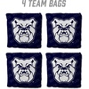 image:imageYouTheFan OfficiallyLicensed NCAA Set of 4 Cornhole Bags  All Weather Regulation 6 x 6 Size  16oz Weight  Designed in USAButler Bulldogs  Blue