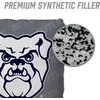 image:imageYouTheFan OfficiallyLicensed NCAA Set of 4 Cornhole Bags  All Weather Regulation 6 x 6 Size  16oz Weight  Designed in USAButler Bulldogs  Grey