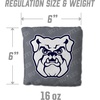 image:imageYouTheFan OfficiallyLicensed NCAA Set of 4 Cornhole Bags  All Weather Regulation 6 x 6 Size  16oz Weight  Designed in USAButler Bulldogs  Grey