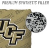 image:imageYouTheFan OfficiallyLicensed NCAA Set of 4 Cornhole Bags  All Weather Regulation 6 x 6 Size  16oz Weight  Designed in USACentral Florida Knights  Gold