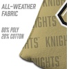 image:imageYouTheFan OfficiallyLicensed NCAA Set of 4 Cornhole Bags  All Weather Regulation 6 x 6 Size  16oz Weight  Designed in USACentral Florida Knights  Gold