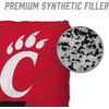 image:imageYouTheFan OfficiallyLicensed NCAA Set of 4 Cornhole Bags  All Weather Regulation 6 x 6 Size  16oz Weight  Designed in USACincinnati Bearcats  Red