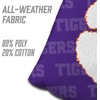 image:imageYouTheFan OfficiallyLicensed NCAA Set of 4 Cornhole Bags  All Weather Regulation 6 x 6 Size  16oz Weight  Designed in USAClemson Tigers  Purple