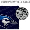 image:imageYouTheFan OfficiallyLicensed NCAA Set of 4 Cornhole Bags  All Weather Regulation 6 x 6 Size  16oz Weight  Designed in USACreighton Bluejays  Navy
