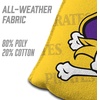 image:imageYouTheFan OfficiallyLicensed NCAA Set of 4 Cornhole Bags  All Weather Regulation 6 x 6 Size  16oz Weight  Designed in USAEast Carolina Pirates  Yellow