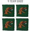 image:imageYouTheFan OfficiallyLicensed NCAA Set of 4 Cornhole Bags  All Weather Regulation 6 x 6 Size  16oz Weight  Designed in USAFlorida AM Rattler  Green
