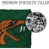 image:imageYouTheFan OfficiallyLicensed NCAA Set of 4 Cornhole Bags  All Weather Regulation 6 x 6 Size  16oz Weight  Designed in USAFlorida AM Rattler  Green