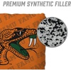 image:imageYouTheFan OfficiallyLicensed NCAA Set of 4 Cornhole Bags  All Weather Regulation 6 x 6 Size  16oz Weight  Designed in USAFlorida AM Rattler  Orange