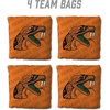 image:imageYouTheFan OfficiallyLicensed NCAA Set of 4 Cornhole Bags  All Weather Regulation 6 x 6 Size  16oz Weight  Designed in USAFlorida AM Rattler  Orange