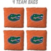 image:imageYouTheFan OfficiallyLicensed NCAA Set of 4 Cornhole Bags  All Weather Regulation 6 x 6 Size  16oz Weight  Designed in USAFlorida Gators  Orange