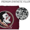 image:imageYouTheFan OfficiallyLicensed NCAA Set of 4 Cornhole Bags  All Weather Regulation 6 x 6 Size  16oz Weight  Designed in USAFlorida State Seminoles  Maroon