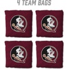 image:imageYouTheFan OfficiallyLicensed NCAA Set of 4 Cornhole Bags  All Weather Regulation 6 x 6 Size  16oz Weight  Designed in USAFlorida State Seminoles  Maroon
