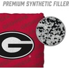 image:imageYouTheFan OfficiallyLicensed NCAA Set of 4 Cornhole Bags  All Weather Regulation 6 x 6 Size  16oz Weight  Designed in USAGeorgia Bulldogs  Red