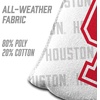 image:imageYouTheFan OfficiallyLicensed NCAA Set of 4 Cornhole Bags  All Weather Regulation 6 x 6 Size  16oz Weight  Designed in USAHouston Cougars  White