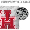 image:imageYouTheFan OfficiallyLicensed NCAA Set of 4 Cornhole Bags  All Weather Regulation 6 x 6 Size  16oz Weight  Designed in USAHouston Cougars  White