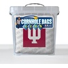 image:imageYouTheFan OfficiallyLicensed NCAA Set of 4 Cornhole Bags  All Weather Regulation 6 x 6 Size  16oz Weight  Designed in USAIndiana Hoosiers  White