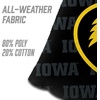 image:imageYouTheFan OfficiallyLicensed NCAA Set of 4 Cornhole Bags  All Weather Regulation 6 x 6 Size  16oz Weight  Designed in USAIowa Hawkeyes  Black