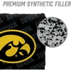 image:imageYouTheFan OfficiallyLicensed NCAA Set of 4 Cornhole Bags  All Weather Regulation 6 x 6 Size  16oz Weight  Designed in USAIowa Hawkeyes  Black