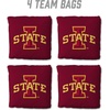 image:imageYouTheFan OfficiallyLicensed NCAA Set of 4 Cornhole Bags  All Weather Regulation 6 x 6 Size  16oz Weight  Designed in USAIowa State Cyclones  Maroon