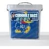 image:imageYouTheFan OfficiallyLicensed NCAA Set of 4 Cornhole Bags  All Weather Regulation 6 x 6 Size  16oz Weight  Designed in USAKansas Jayhawks  Blue