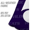image:imageYouTheFan OfficiallyLicensed NCAA Set of 4 Cornhole Bags  All Weather Regulation 6 x 6 Size  16oz Weight  Designed in USAKansas State Wildcats  Purple