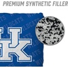 image:imageYouTheFan OfficiallyLicensed NCAA Set of 4 Cornhole Bags  All Weather Regulation 6 x 6 Size  16oz Weight  Designed in USAKentucky Wildcats  Blue