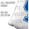 image:imageYouTheFan OfficiallyLicensed NCAA Set of 4 Cornhole Bags  All Weather Regulation 6 x 6 Size  16oz Weight  Designed in USAKentucky Wildcats  White
