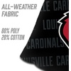 image:imageYouTheFan OfficiallyLicensed NCAA Set of 4 Cornhole Bags  All Weather Regulation 6 x 6 Size  16oz Weight  Designed in USALouisville Cardinals  Black