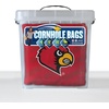 image:imageYouTheFan OfficiallyLicensed NCAA Set of 4 Cornhole Bags  All Weather Regulation 6 x 6 Size  16oz Weight  Designed in USALouisville Cardinals  Red