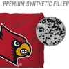 image:imageYouTheFan OfficiallyLicensed NCAA Set of 4 Cornhole Bags  All Weather Regulation 6 x 6 Size  16oz Weight  Designed in USALouisville Cardinals  Red