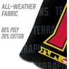 image:imageYouTheFan OfficiallyLicensed NCAA Set of 4 Cornhole Bags  All Weather Regulation 6 x 6 Size  16oz Weight  Designed in USAMaryland Terrapins  Black