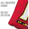 image:imageYouTheFan OfficiallyLicensed NCAA Set of 4 Cornhole Bags  All Weather Regulation 6 x 6 Size  16oz Weight  Designed in USAMaryland Terrapins  Red