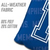 image:imageYouTheFan OfficiallyLicensed NCAA Set of 4 Cornhole Bags  All Weather Regulation 6 x 6 Size  16oz Weight  Designed in USAMemphis Tigers  Blue