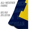 image:imageYouTheFan OfficiallyLicensed NCAA Set of 4 Cornhole Bags  All Weather Regulation 6 x 6 Size  16oz Weight  Designed in USAMichigan Wolverines  Blue
