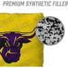 image:imageYouTheFan OfficiallyLicensed NCAA Set of 4 Cornhole Bags  All Weather Regulation 6 x 6 Size  16oz Weight  Designed in USAMinnesota State Mavericks  Yellow