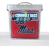 image:imageYouTheFan OfficiallyLicensed NCAA Set of 4 Cornhole Bags  All Weather Regulation 6 x 6 Size  16oz Weight  Designed in USAMississippi Rebels  Red