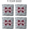 image:imageYouTheFan OfficiallyLicensed NCAA Set of 4 Cornhole Bags  All Weather Regulation 6 x 6 Size  16oz Weight  Designed in USAMississippi State Bulldogs  Grey