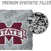 image:imageYouTheFan OfficiallyLicensed NCAA Set of 4 Cornhole Bags  All Weather Regulation 6 x 6 Size  16oz Weight  Designed in USAMississippi State Bulldogs  Grey