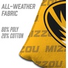 image:imageYouTheFan OfficiallyLicensed NCAA Set of 4 Cornhole Bags  All Weather Regulation 6 x 6 Size  16oz Weight  Designed in USAMissouri Tigers  Yellow