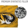 image:imageYouTheFan OfficiallyLicensed NCAA Set of 4 Cornhole Bags  All Weather Regulation 6 x 6 Size  16oz Weight  Designed in USAMissouri Tigers  Yellow