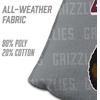 image:imageYouTheFan OfficiallyLicensed NCAA Set of 4 Cornhole Bags  All Weather Regulation 6 x 6 Size  16oz Weight  Designed in USAMontana Grizzlies  Grey