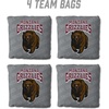 image:imageYouTheFan OfficiallyLicensed NCAA Set of 4 Cornhole Bags  All Weather Regulation 6 x 6 Size  16oz Weight  Designed in USAMontana Grizzlies  Grey