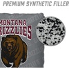image:imageYouTheFan OfficiallyLicensed NCAA Set of 4 Cornhole Bags  All Weather Regulation 6 x 6 Size  16oz Weight  Designed in USAMontana Grizzlies  Grey