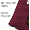 image:imageYouTheFan OfficiallyLicensed NCAA Set of 4 Cornhole Bags  All Weather Regulation 6 x 6 Size  16oz Weight  Designed in USAMontana Grizzlies  Maroon