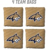 image:imageYouTheFan OfficiallyLicensed NCAA Set of 4 Cornhole Bags  All Weather Regulation 6 x 6 Size  16oz Weight  Designed in USAMontana State Bobcats  Gold